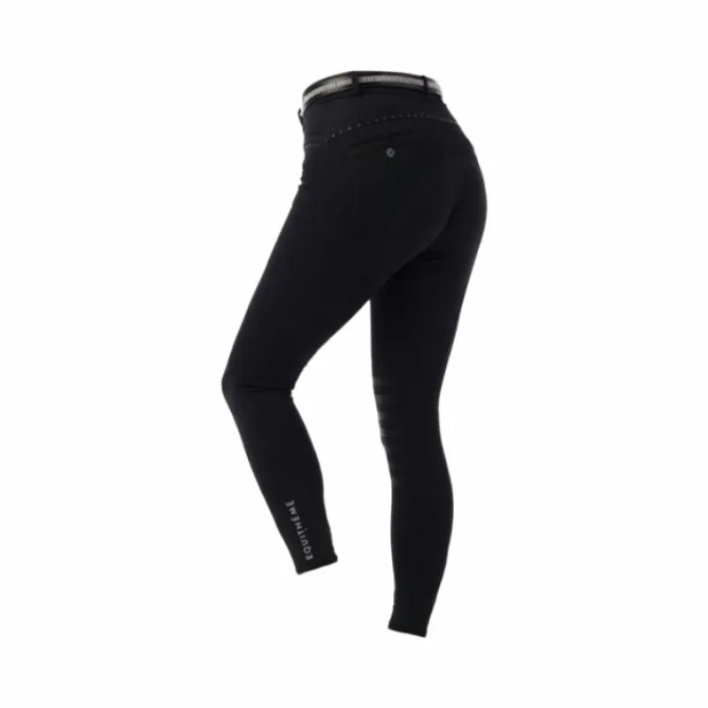 Pantalons D'Équitation*Equithème - Pantalon d'équitation femme Safir / bleu Noir