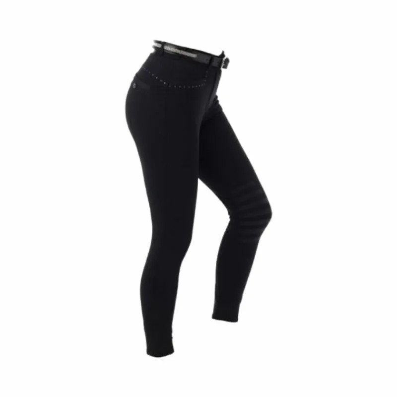 Pantalons D'Équitation*Equithème - Pantalon d'équitation femme Safir / bleu Noir