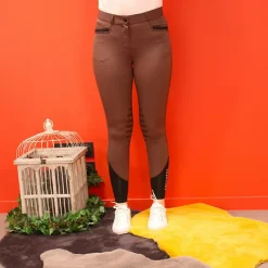 Best - Pantalon d'équitation femme Safir brun/ noir Pantalons D'Équitation