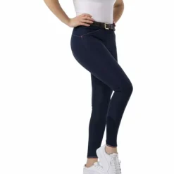 Pantalons D'Équitation*Equithème - Pantalon d'équitation femme Yolande Marine
