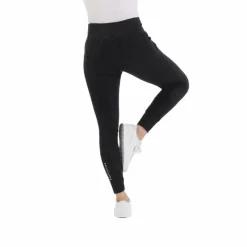 Pantalons D'Équitation*Equithème - Pantalon d'équitation fond silicone femme Jena Gris