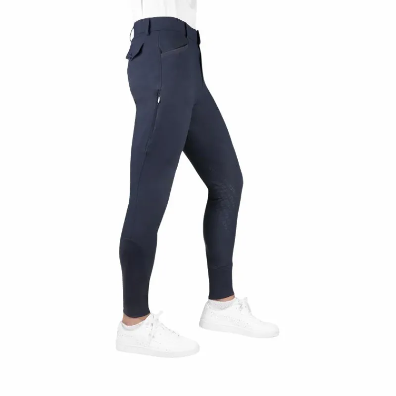 Pantalons D'Équitation|Pantalons D'Équitation*Equithème - Pantalon d'équitation homme EQ-Sam Marine