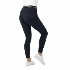 Pantalons D'Équitation*Equithème - Pantalon d'équitation enfant Safir / noir Marine