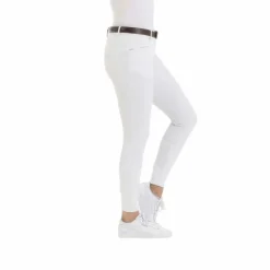Pantalons D'Équitation*Equithème - Pantalon d'équitation femme Kendal Blanc