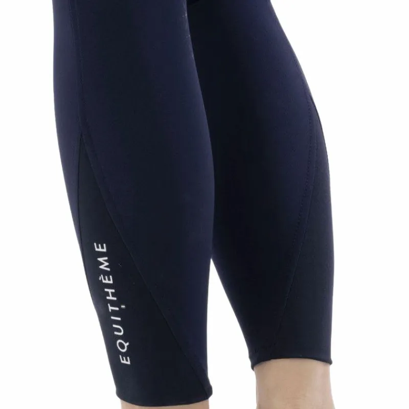 Pantalons D'Équitation*Equithème - Pantalon d'équitation femme Lainbow Marine
