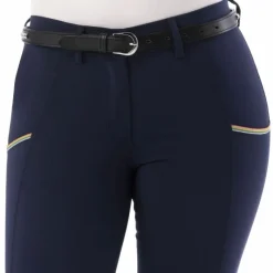 Pantalons D'Équitation*Equithème - Pantalon d'équitation femme Lainbow Marine