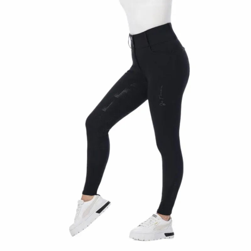 Pantalons D'Équitation*Equithème - Pantalon d'équitation femme Queen Noir