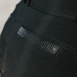 Pantalons D'Équitation*Equithème - Pantalon d'équitation femme Queen Noir