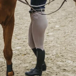 Pantalons D'Équitation*Equithème - Pantalon d'équitation femme Claudine taupe Marron