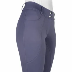Outlet - Pantalon d'équitation femme Elsa Je t'aime / gris Pantalons D'Équitation