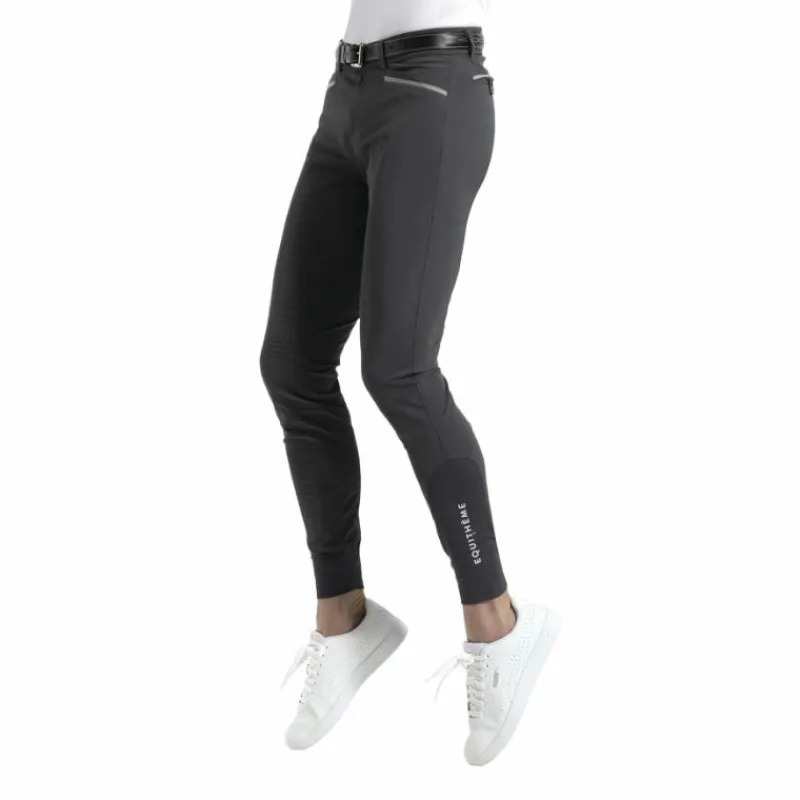Clearance - Pantalon d'équitation homme Georg anthracite Pantalons D'Équitation|Pantalons D'Équitation