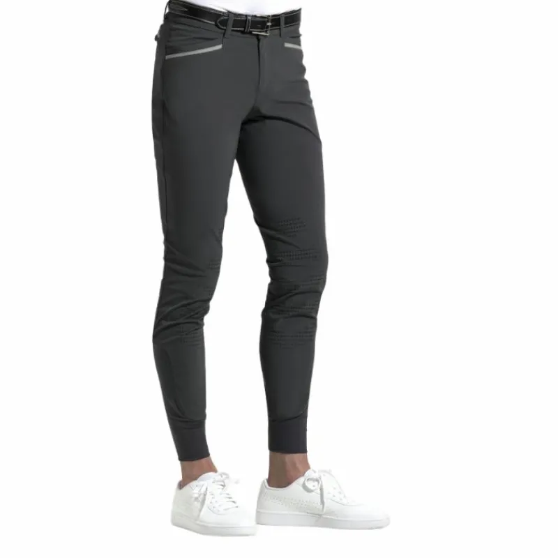 Clearance - Pantalon d'équitation homme Georg anthracite Pantalons D'Équitation|Pantalons D'Équitation