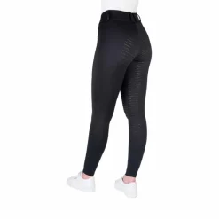 Pantalons D'Équitation*Equithème - Pantalon d'équitation femme Elsa Je t'aime Noir