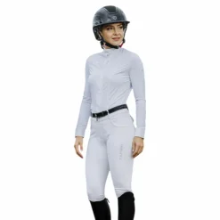 Pantalons D'Équitation*Equithème - Pantalon d'équitation femme Beverly Blanc