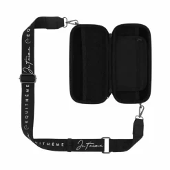 Sacs Lifestyle*Equithème - Pochette + porte-monnaie Je t'aime Noir
