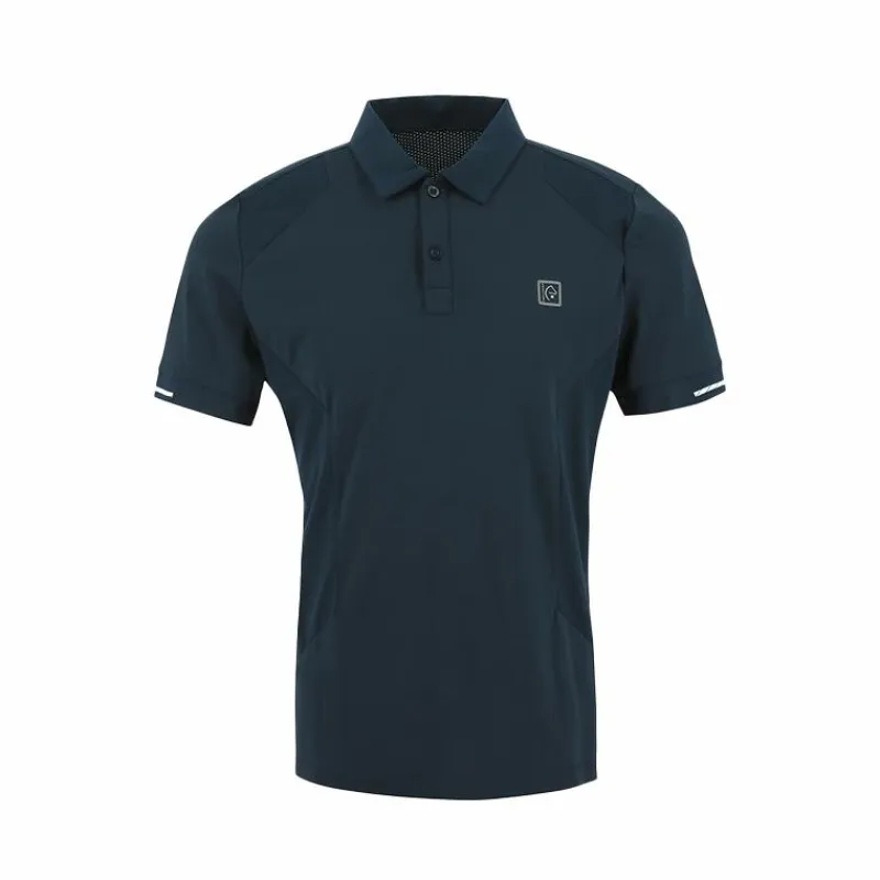 Polos Et Chemises|Polos Et Chemises*Equithème - Polo à manches courtes homme Eric Marine