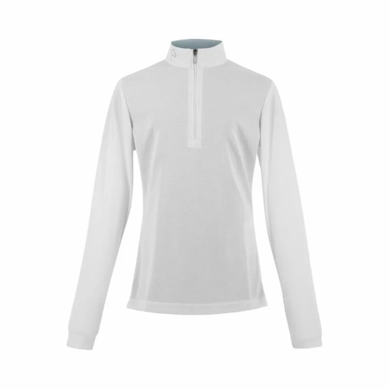 Hot - Polo de concours manches longues mesh femme Buffy Polos Et Chemises