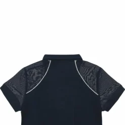 Polos Et Chemises*Equithème - Polo manches courtes femme Agathe Marine