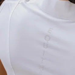Polos Et Chemises*Equithème - Polo manches courtes femme Tokyo Blanc