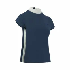 Polos Et Chemises*Equithème - Polo manches courtes femme Ocala Marine