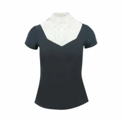 Polos Et Chemises*Equithème - Polo manches courtes femme Lerma Marine