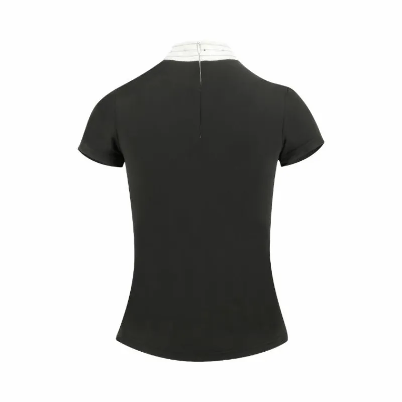 Polos Et Chemises*Equithème - Polo manches courtes femme Lerma Noir