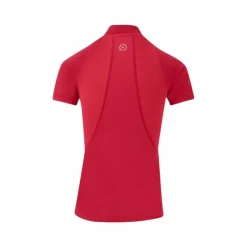Polos Et Chemises*Equithème - Polo manches courtes femme Emma cerise Rouge