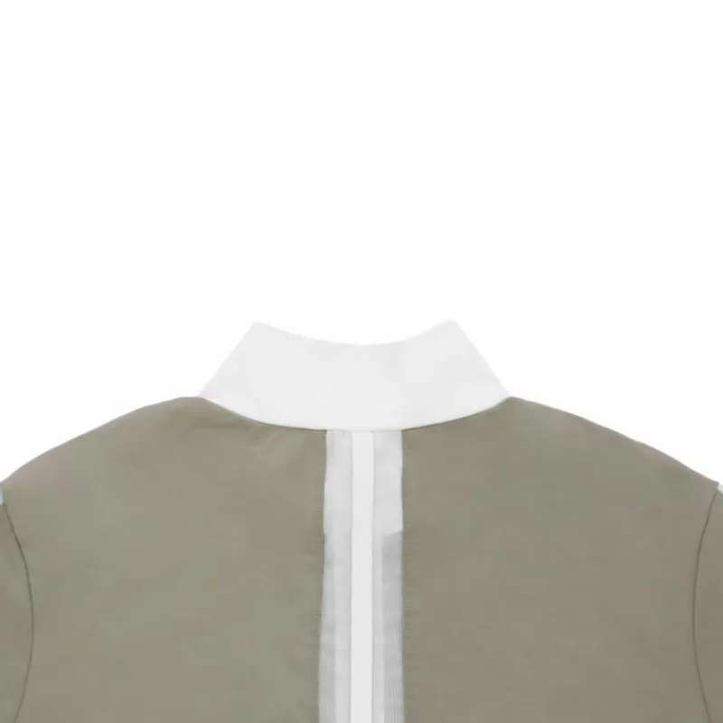 - Polo manches longues femme Estoril taupe Polos Et Chemises