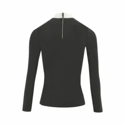 Polos Et Chemises*Equithème - Polo manches longues femme Valencia Noir