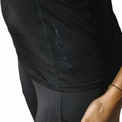 Polos Et Chemises*Equithème - Polo sans manches femme Margot édition Je t'aime Noir