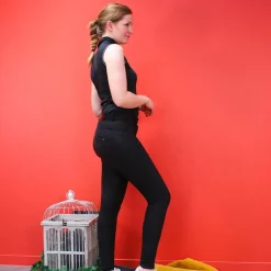 Polos Et Chemises*Equithème - Polo sans manches femme Sarah Noir