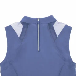 Polos Et Chemises*Equithème - Polo sans manches femme Alba Je t'aime Violet