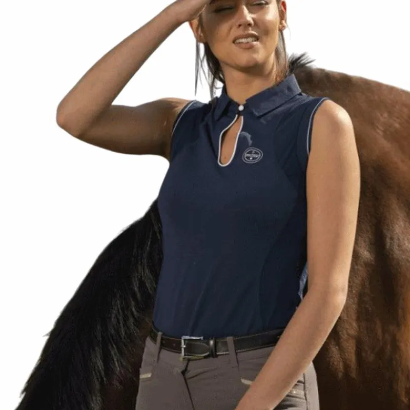 Discount - Polo sans manches femme Sarah Polos Et Chemises