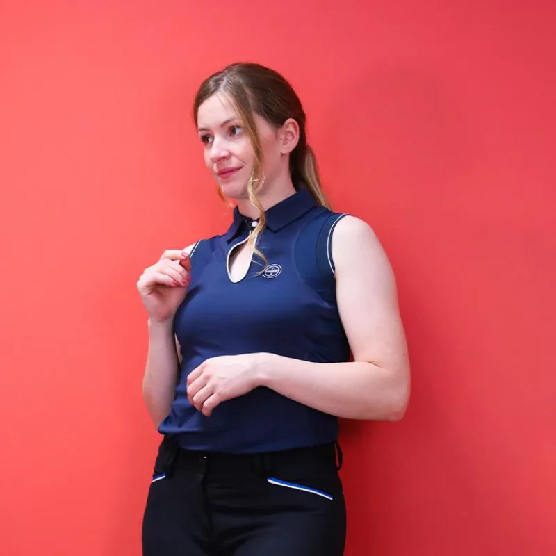 Discount - Polo sans manches femme Sarah Polos Et Chemises