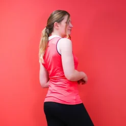 Online - Polo sans manches Smoff rouge Polos Et Chemises