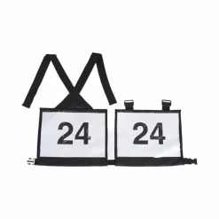 Porte Dossard|Concours Complet D'Equitation*Equithème - Porte Dossard pour Cavalier Noir