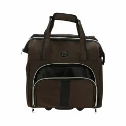 Online - Sac de pansage à roulette brun Sacs Et Malles De Pansage