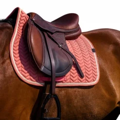 Tapis De Selle Poneys|Tapis Cso/ Mixtes*Equithème - Tapis de selle Softypop saumon Rose