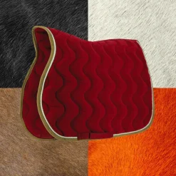 Tapis De Selle Poneys|Tapis Cso/ Mixtes*Equithème - Tapis de selle polyfun bordeaux