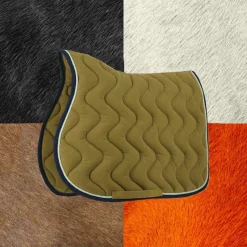 Tapis De Selle|Tapis Cso/ Mixtes*Equithème - Tapis de selle polyfun taupe Marron