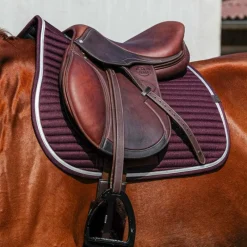 Tapis De Selle|Tapis Cso/ Mixtes*Equithème - Tapis de selle Spring Bordeaux