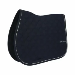 Tapis De Selle|Tapis Cso/ Mixtes*Equithème - Tapis de selle Mirror Je t'aime marine Bleu