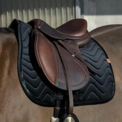 Tapis De Selle|Tapis Cso/ Mixtes*Equithème - Tapis de selle Glossy Noir