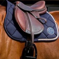 Tapis Cso/ Mixtes|Tapis De Selle*Equithème - Tapis de selle Badge 2.0 Marine