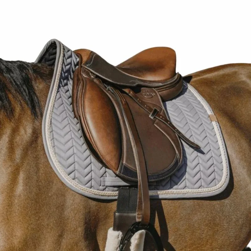 Tapis De Selle Poneys|Tapis De Selle*Equithème - Tapis de selle Softy foncé Gris
