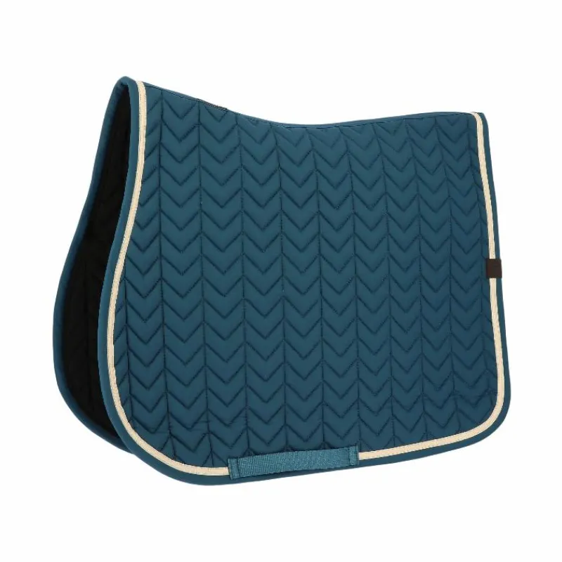 Tapis De Selle Poneys|Tapis De Selle*Equithème - Tapis de selle Softypop pétrole Bleu