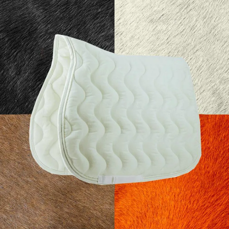 Tapis De Selle Poneys|Tapis Cso/ Mixtes*Equithème - Tapis de selle polyfun Blanc