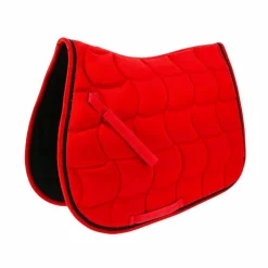 Tapis Cso/ Mixtes|Tapis De Selle*Equithème - Tapis de selle Satin Rouge