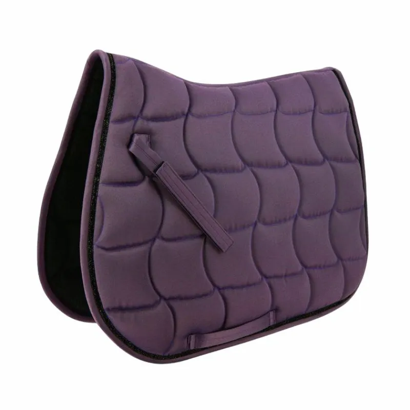 Tapis Cso/ Mixtes|Tapis De Selle*Equithème - Tapis de selle Satin prune