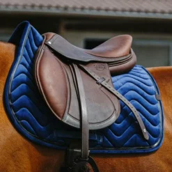 Tapis De Selle|Tapis Cso/ Mixtes*Equithème - Tapis de selle Glossy Marine